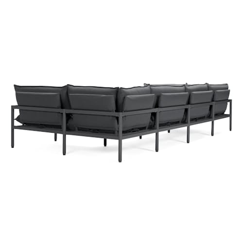 laydown image of The Terra Outdoor Sectional - 6 Piece