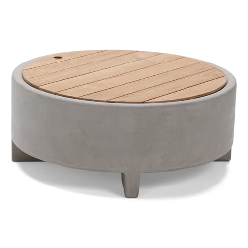 laydown image of Rook Fire Table - Natural Gas