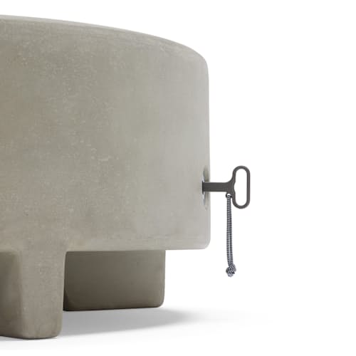 lifestyle image of Rook Fire Table - Natural Gas