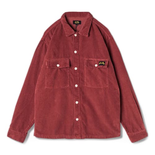 laydown image of Corduroy CPO Shirt
