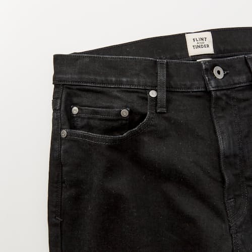 laydown detail image of All-American Stretch Denim - HB Straight