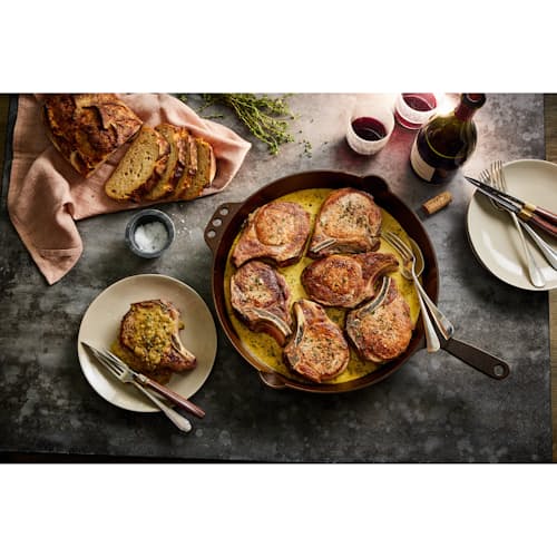 lifestyle image of No. 14 Cast Iron Skillet
