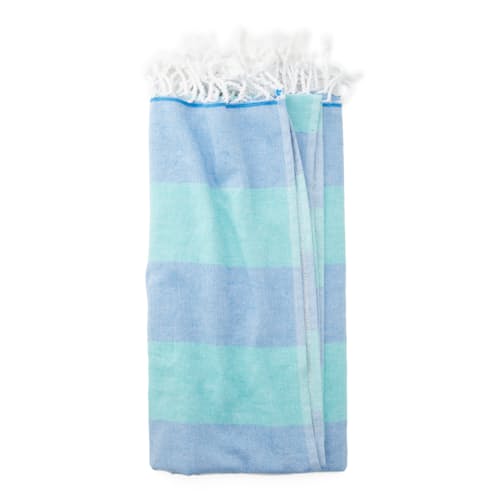 laydown image of Antalya Terry Beach Towel