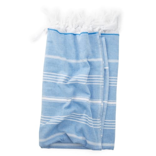 laydown image of Sultan Terry Beach Towel