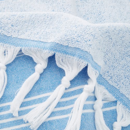 laydown image of Sultan Terry Beach Towel