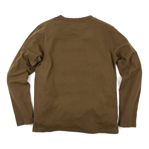 laydown image of American Heavyweight Knit Henley