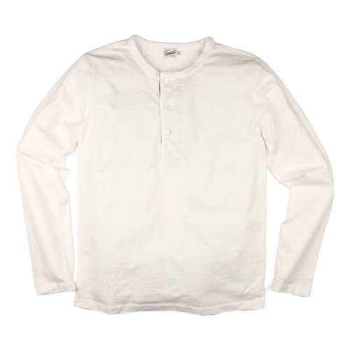 laydown image of American Heavyweight Knit Henley