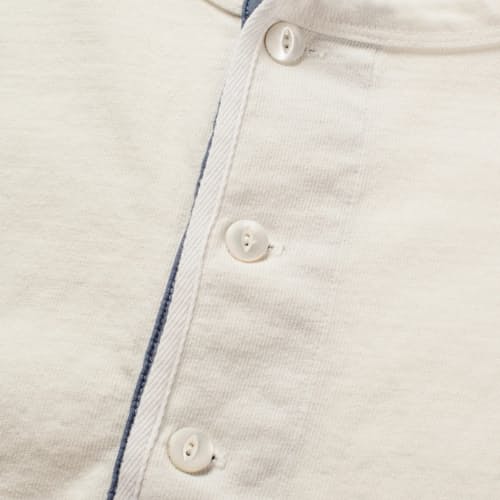 lifestyle image of American Heavyweight Knit Henley