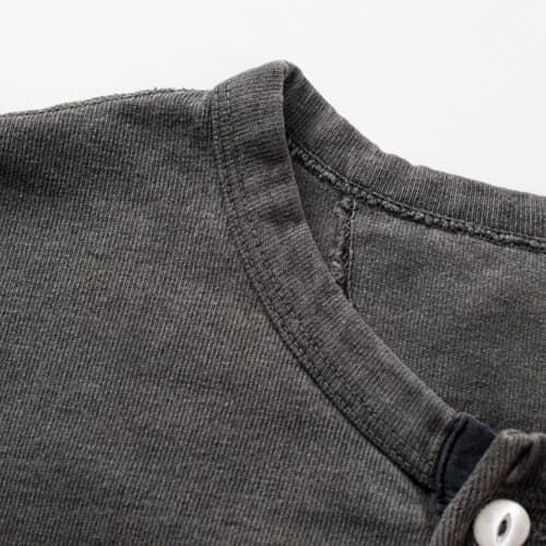 laydown detail image of American Heavyweight Knit Henley