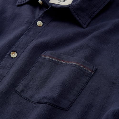 lifestyle image of Classic Stretch Selvage Long Sleeve Shirt