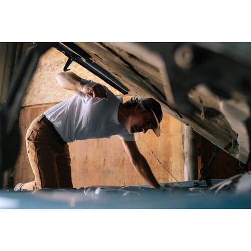 laydown image of Union Duck Canvas Work Pant