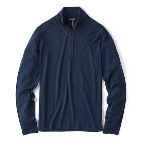 laydown image of 72-Hour Merino UPF Quarter Zip