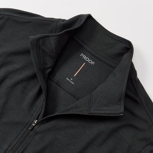 laydown detail image of 72-Hour Merino UPF Quarter Zip