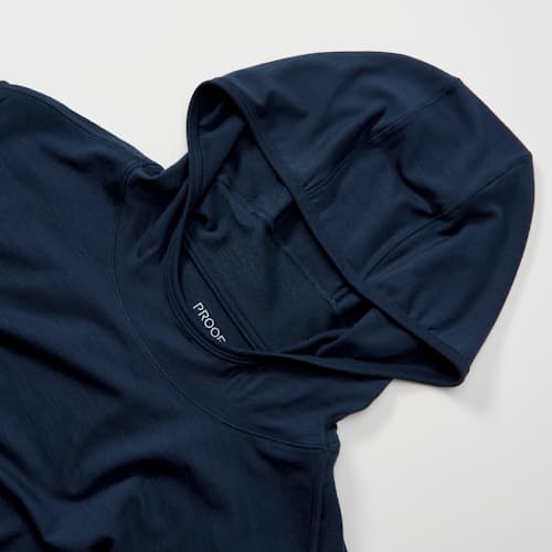 laydown detail image of 72-Hour Merino UPF Hoodie