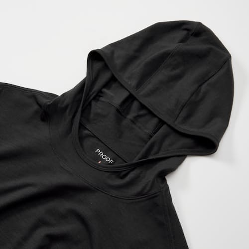 laydown detail image of 72-Hour Merino UPF Hoodie