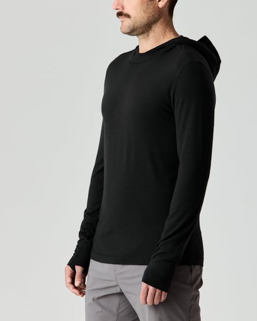 lifestyle image of 72-Hour Merino UPF Hoodie