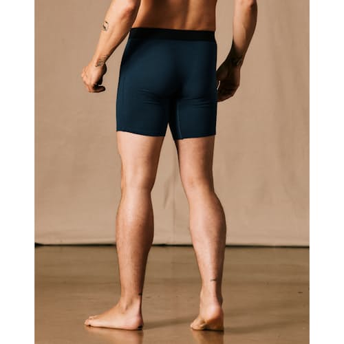 on model image of 72-Hour Merino Boxer Briefs - 7"