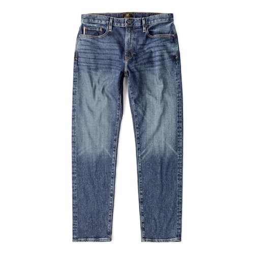 laydown image of Japanese Stretch Selvedge Denim - HB Straight