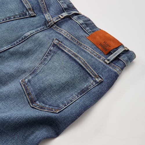 laydown detail image of Japanese Stretch Selvedge Denim - HB Straight