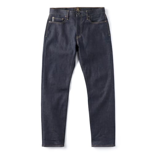 laydown image of Japanese Stretch Selvedge Denim - HB Straight