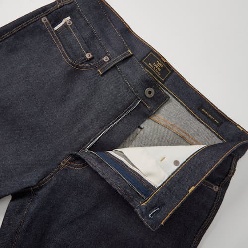 lifestyle image of Japanese Stretch Selvedge Denim - HB Straight