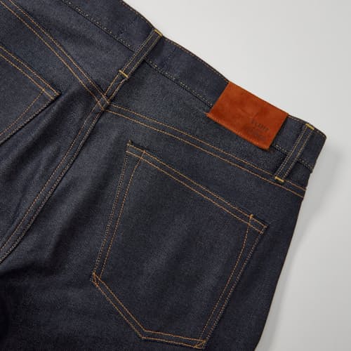 lifestyle image of Japanese Stretch Selvedge Denim - HB Straight