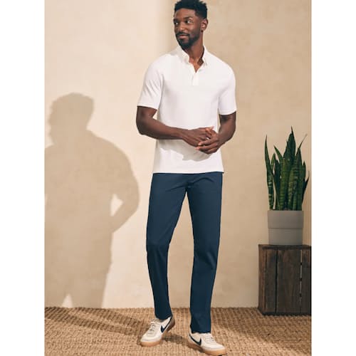 laydown image of Movement Short Sleeve Polo