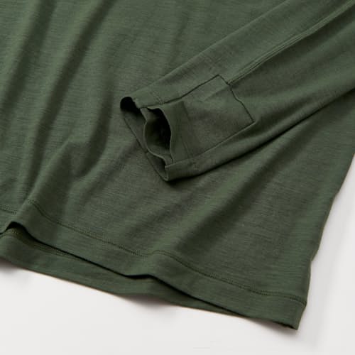 laydown detail image of 72-Hour Merino UPF Long Sleeve T-Shirt