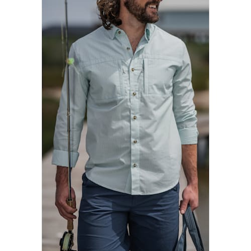 laydown image of Helm UPF Long Sleeve Shirt