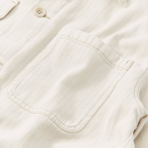 laydown detail image of Garment Dyed Chore Coat