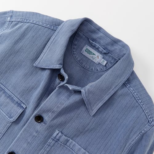 laydown detail image of Garment Dyed Chore Coat