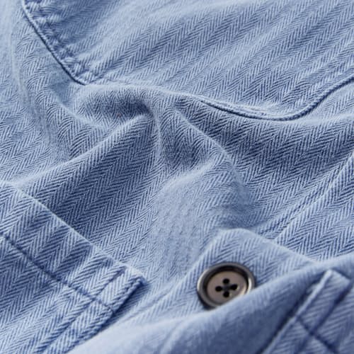 laydown detail image of Garment Dyed Chore Coat
