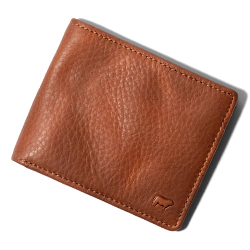 laydown image of Classic Billfold Leather Wallet