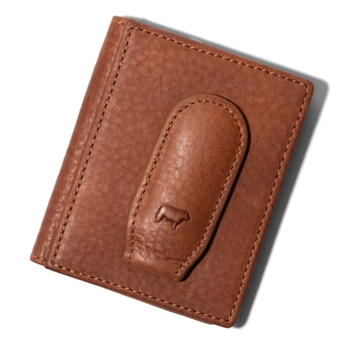 laydown image of Classic Money Clip Front Pocket