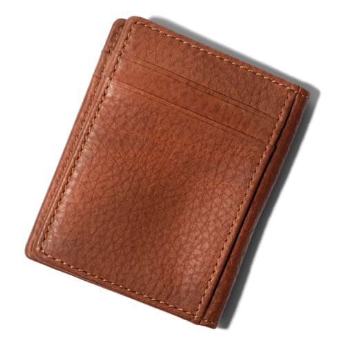 laydown image of Classic Money Clip Front Pocket
