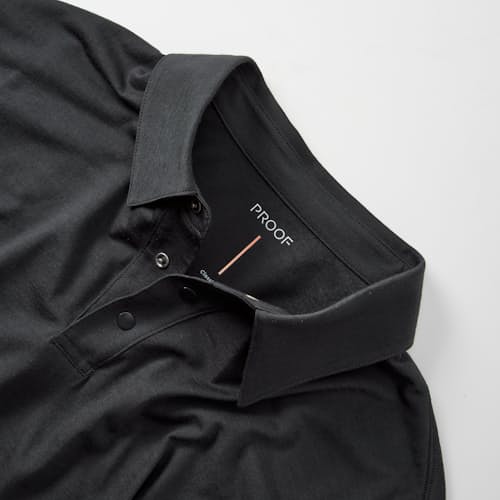 laydown detail image of 72-Hour Merino Polo Shirt