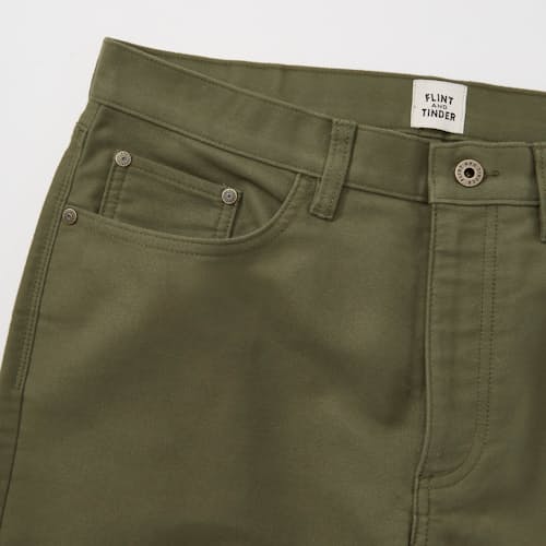 lifestyle image of 365 Moleskin Pant - Athletic Tapered