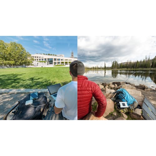 laydown image of Sherpa 100PD Powerbank