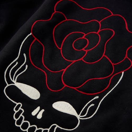 laydown image of Rose Stealie 10-Year Crewneck Sweatshirt