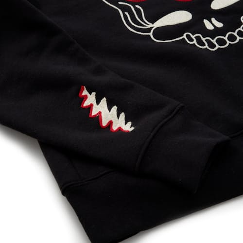 laydown image of Rose Stealie 10-Year Crewneck Sweatshirt