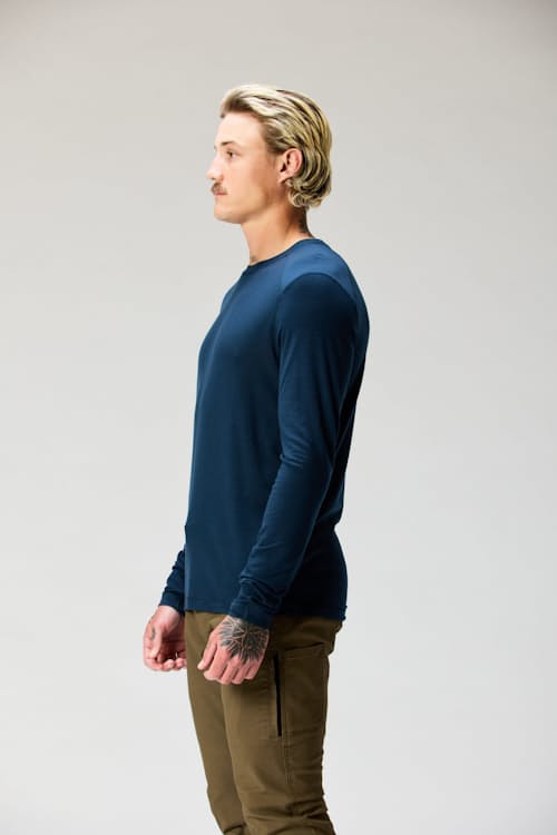 lifestyle image of 72-Hour Merino UPF Long Sleeve T-Shirt