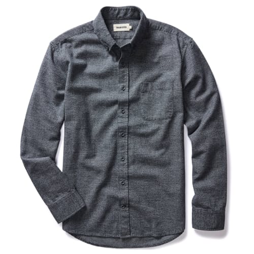 laydown image of The Jack Houndstooth Shirt