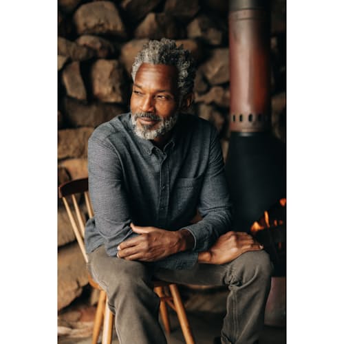 lifestyle image of The Jack Houndstooth Shirt