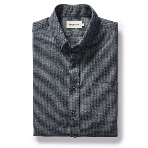 laydown image of The Jack Houndstooth Shirt