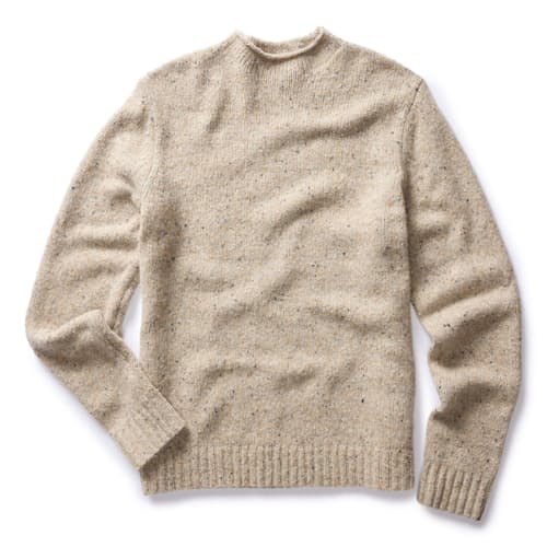 laydown image of The Seafarer Donegal Sweater