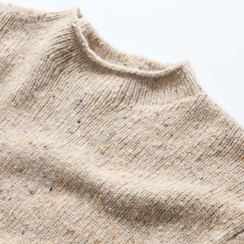 lifestyle image of The Seafarer Donegal Sweater
