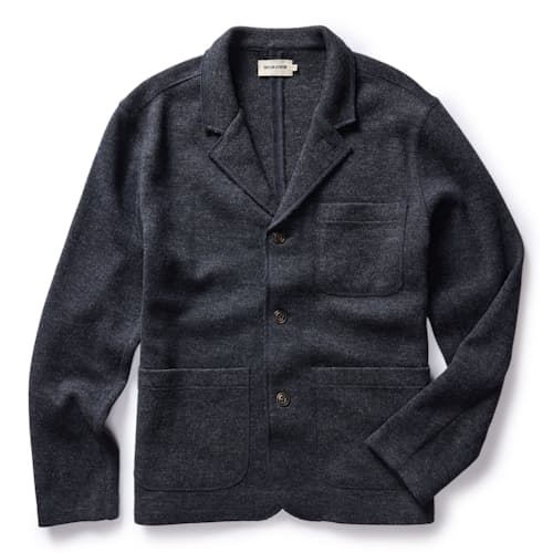 laydown image of The Ridgewood Cardigan - Blazer
