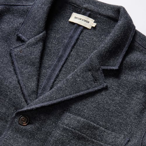 laydown image of The Ridgewood Cardigan - Blazer