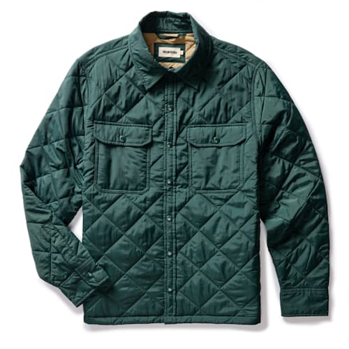laydown image of The Miller Insulated Shirt Jacket
