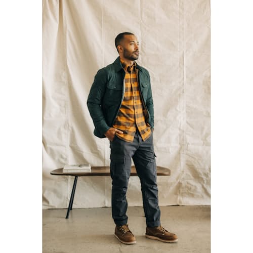 on model image of The Miller Insulated Shirt Jacket
